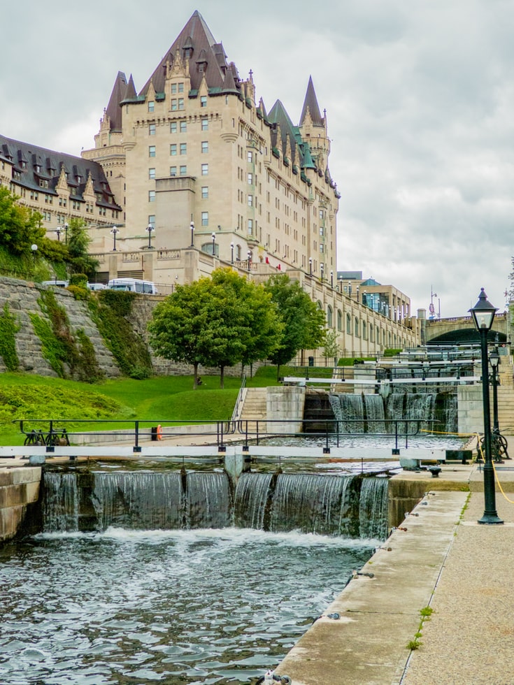 Picture of the Rideau canal